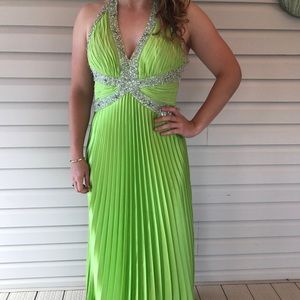 Green prom dress